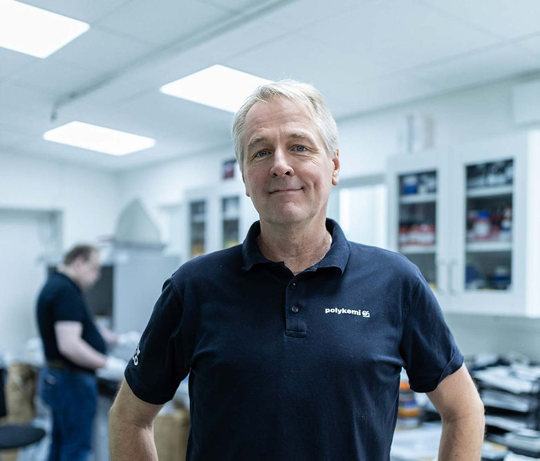 Rådgivare och tekniker hos Polykemi