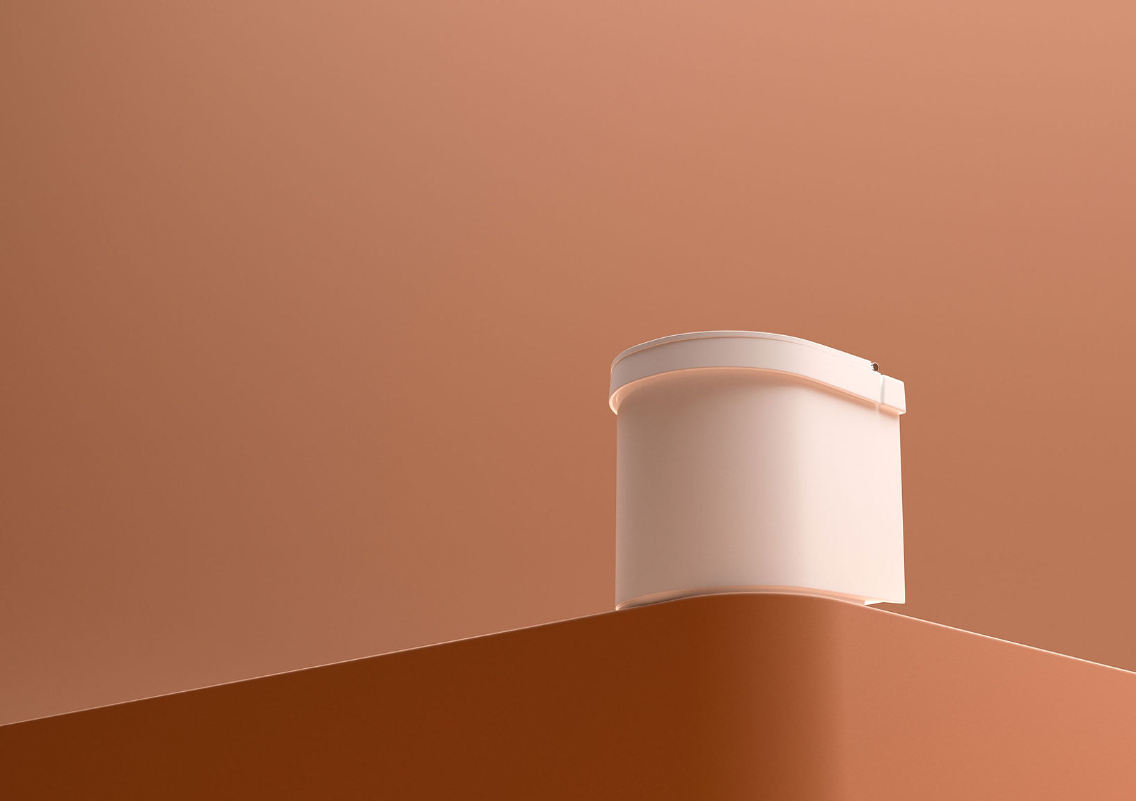 Toalettstolen Separett tillverkad av Polykemis material