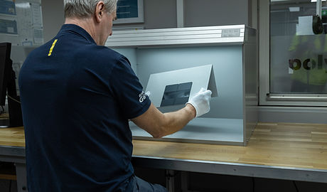 Kontroll av färg i lab