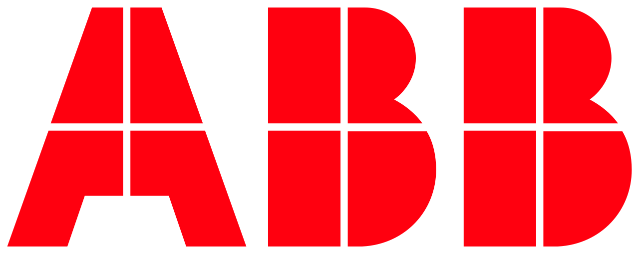 ABB:s logotyp